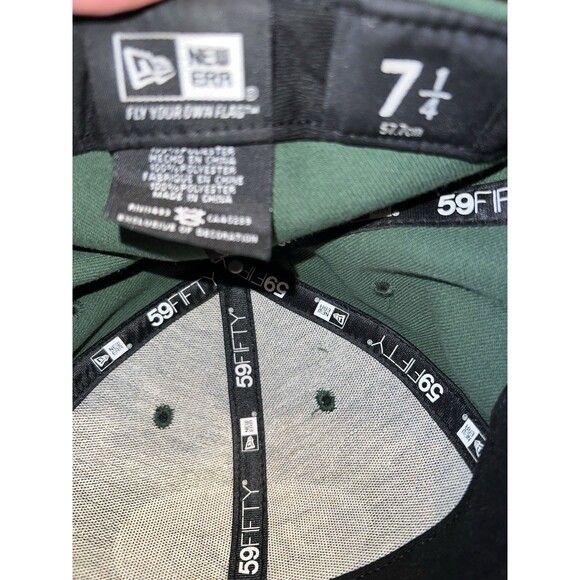 NY Jets NFL Football 59 Fifty New Era Baseball Cap Hat Embroidered 7 1/4 New - Picture 7 of 9